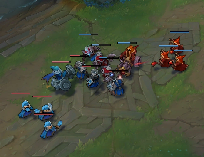 Minions in League of Legends
