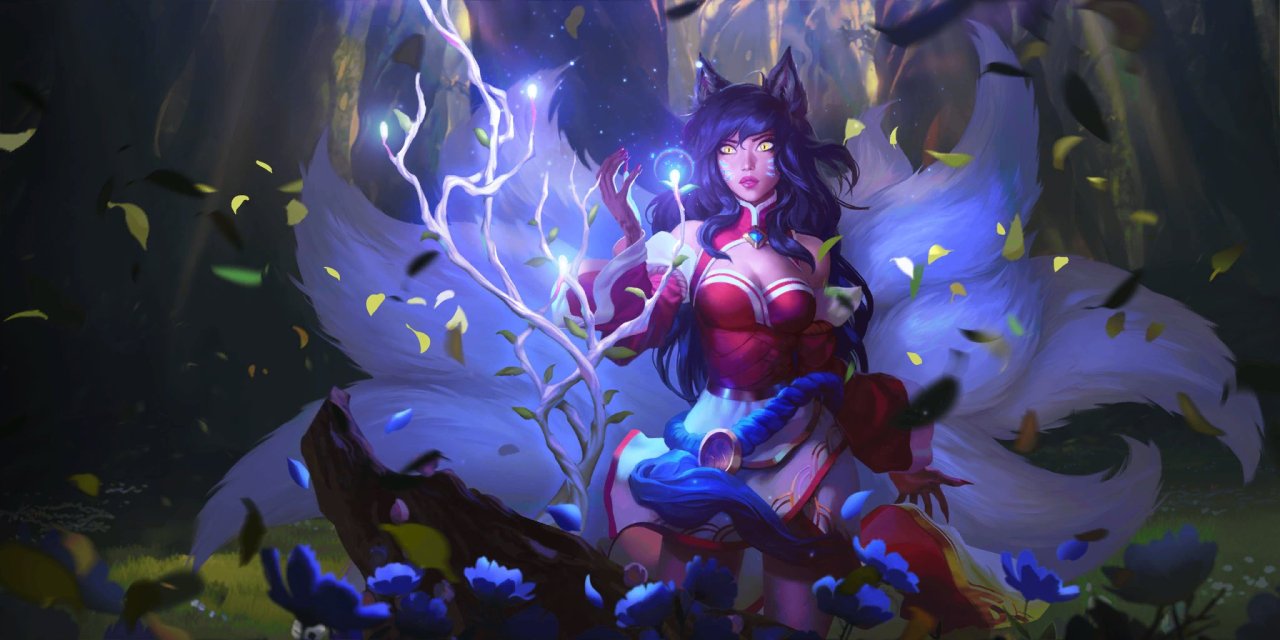 Ahri: The Enchanting Nine-Tailed Fox of Runeterra